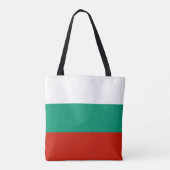 Bulgaarse vlag tote bag (Achterkant)