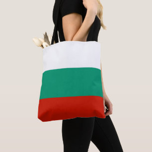 Bulgaarse vlag tote bag