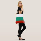 Bulgaarse vlag tote bag (Op model)