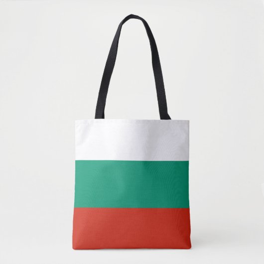 Bulgaarse vlag tote bag (Voorkant)