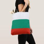 Bulgaarse vlag tote bag (Dichtbij)