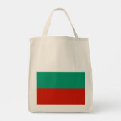 Bulgaarse vlag tote bag (Achterkant)