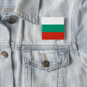 Bulgaarse vlag vierkante button 5,1 cm (In situ)