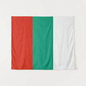 Bulgaarse vlag wandkleed (Voorkant (horizontaal))