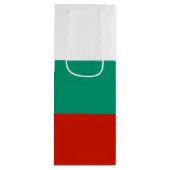 Bulgaarse vlag wijn cadeautas (Voorkant)