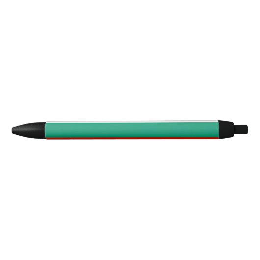 Bulgaarse vlag zwarte inkt pen (Voorkant)