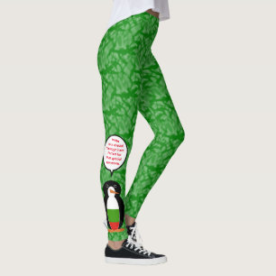 Bulgaarse Vlagfeestdag Mevr. Pinguïn Praten Leggings