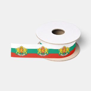 Bulgaarse vlagkleuren lint, Bulgarije /sport Satijnen Lint