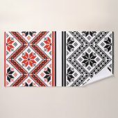 Bulgaarse volkskunst badhanddoek (Badhanddoek)