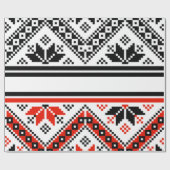 Bulgaarse volkskunst cadeaupapier (Vlak)