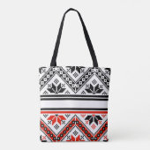 Bulgaarse volkskunst tote bag (Achterkant)