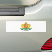 Bulgaarse wapenschild bumpersticker (Op auto)