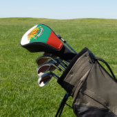 Bulgaarse wapenschild golfheadcover (Insitu)
