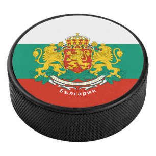 Bulgaarse wapenschild hockey puck