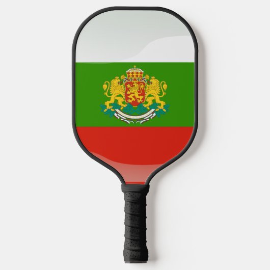Bulgaarse wapenschild pickleball paddle (Voorkant)