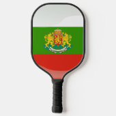 Bulgaarse wapenschild pickleball paddle (Achterkant)