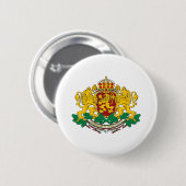 Bulgaarse wapenschild ronde button 5,7 cm (Voorkant /achterkant)