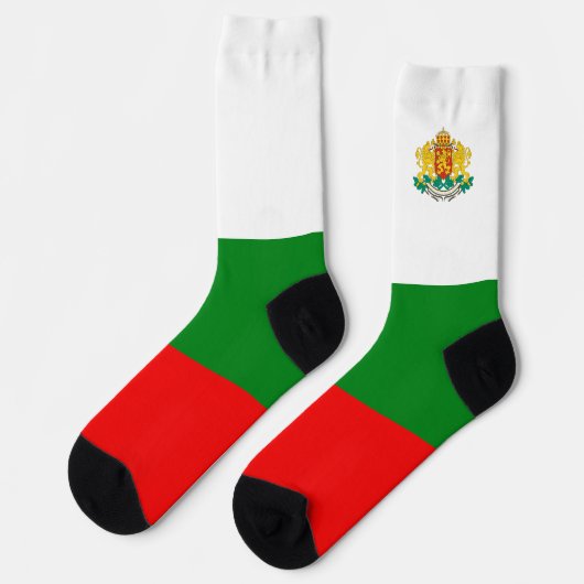 Bulgaarse wapenschild sokken (Links)