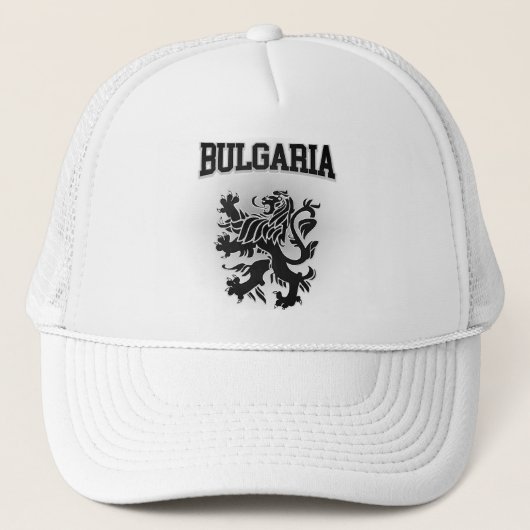 Bulgaarse wapenschild trucker pet (Voorkant)