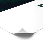 Bulgaarse weergave perfect poster (Hoek)