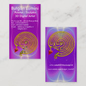 Bulgan Lumini Hyper Labirinth profilcard Visitekaartje (Voorkant / Achterkant)