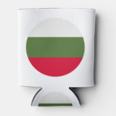 Bulgaria Flag Blikjeskoeler (Voorkant)