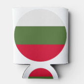 Bulgaria Flag Blikjeskoeler (Achterkant)