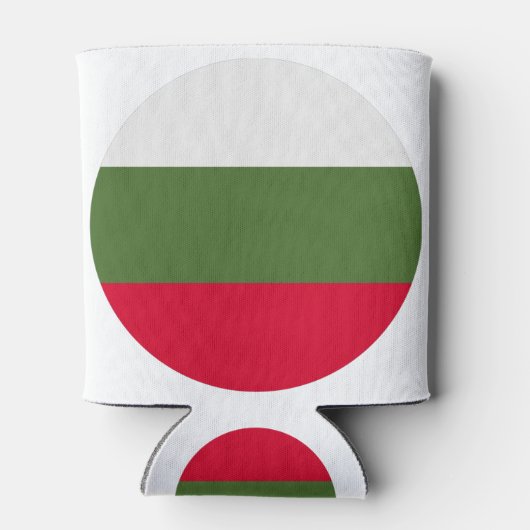 Bulgaria Flag Blikjeskoeler (Achterkant)