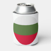 Bulgaria Flag Blikjeskoeler (Blikje Achterkant)
