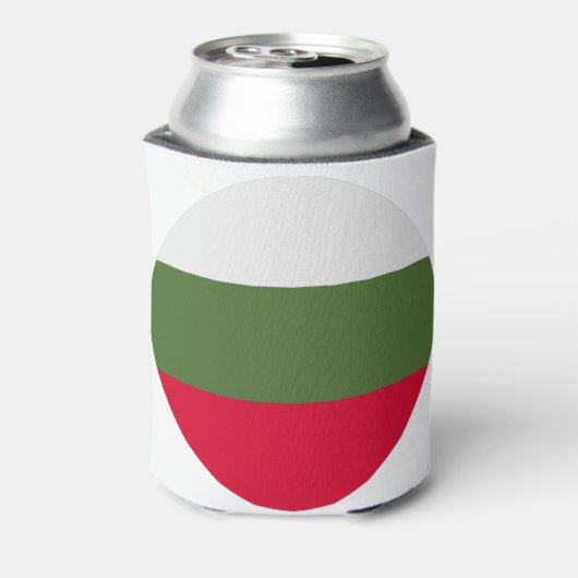 Bulgaria Flag Blikjeskoeler (Blikje Achterkant)
