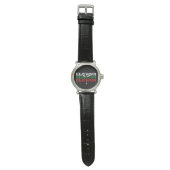 BULGARIA Flag Cyrillisch Horloge (Vlak)
