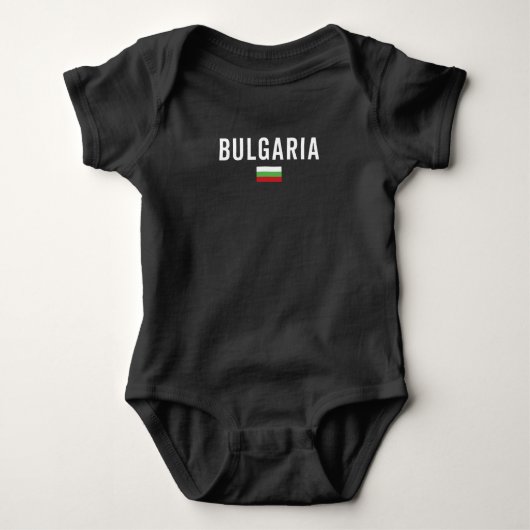 Bulgaria Flag - Patriotic Flag Romper (Voorkant)