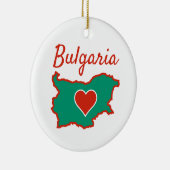 Bulgaria Map Keramisch Ornament (Rechts)