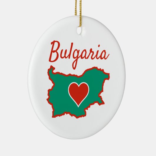 Bulgaria Map Keramisch Ornament (Rechts)