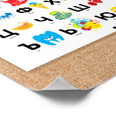 Bulgarian Alphabet and Numbers Poster (Hoek)