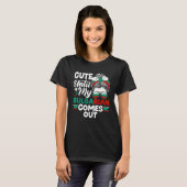 Bulgarian Bulgaria Flag Cute Until My Bulgarian Co T-shirt (Voorkant volledig)
