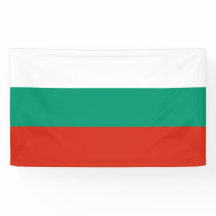 Bulgarian Flag Celebration Party Event Décor Banne