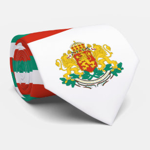 Bulgarian Flag & Coat of Arms, Flag of Bulgaria Stropdas