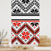 Bulgarian folk art folk art poster (Keuken)