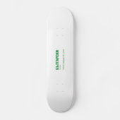 BULGARIAN PERSOONLIJK SKATEBOARD (Voorkant)