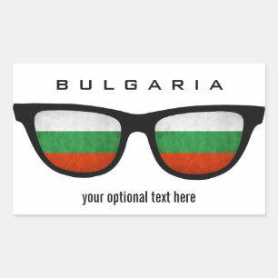 Bulgarian Shades aangepaste stickers