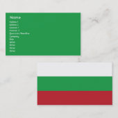 Bulgarije - Bedrijven Visitekaartje (Voorkant / Achterkant)