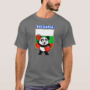 Bulgarije Boxing Panda T-shirt