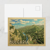 Bulgarije Duitsland Vintage Travel Briefkaart (Voorkant / Achterkant)