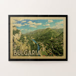 Bulgarije Duitsland Vintage Travel Legpuzzel<br><div class="desc">Bulgarije Duitsland heeft een ontwerp in Vintage Travel-stijl met een prachtig groot uitzicht van het land met bergen en rivieren.</div>