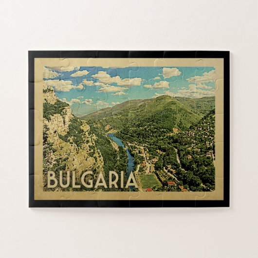 Bulgarije Duitsland Vintage Travel Legpuzzel (Horizontaal)
