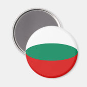 Bulgarije Fisheye Vlag Magneet (Voorkant / Achterkant)