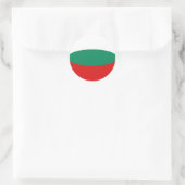 Bulgarije Fisheye Vlag Sticker (Tas)