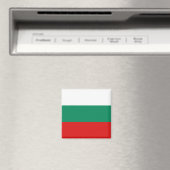 Bulgarije Flag Magnet (Insitu (Vaatwasser))