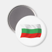 Bulgarije Flag Magnet (Voorkant / Achterkant)